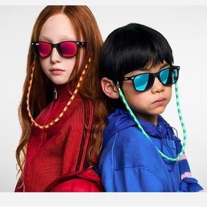 Kids Sunglasses- Black and Blue